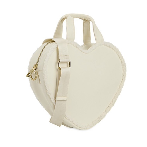 Stoney Clover Lane Mini Heart Tote with Sherpa Outline NWT - Picture 1 of 9